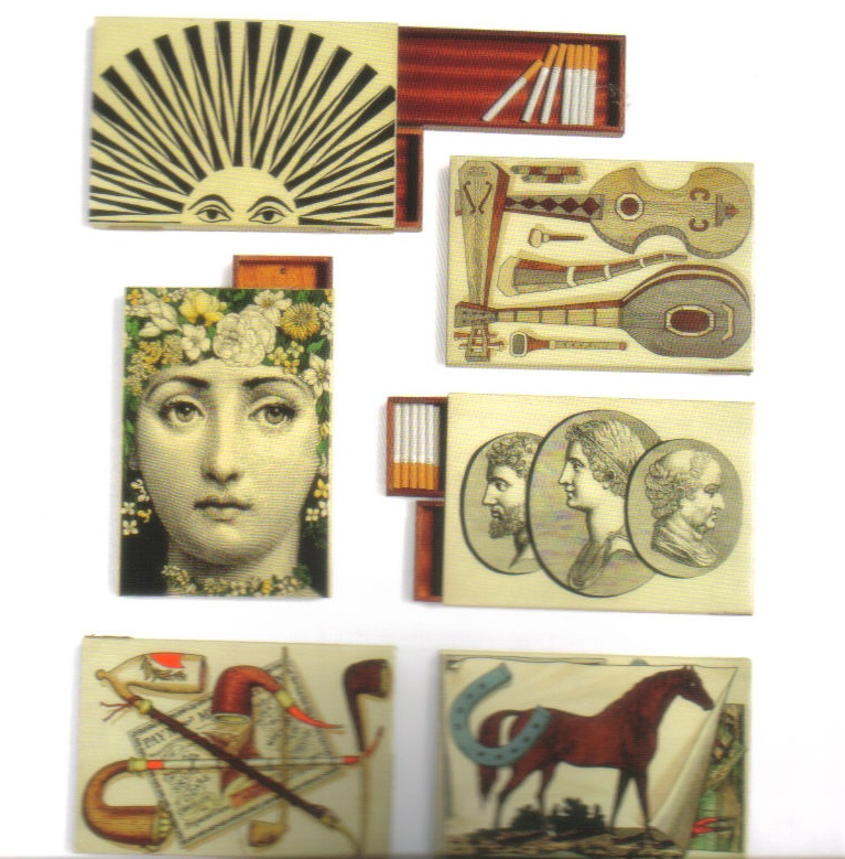 'Flora' Fornasetti Double Cigarette Box